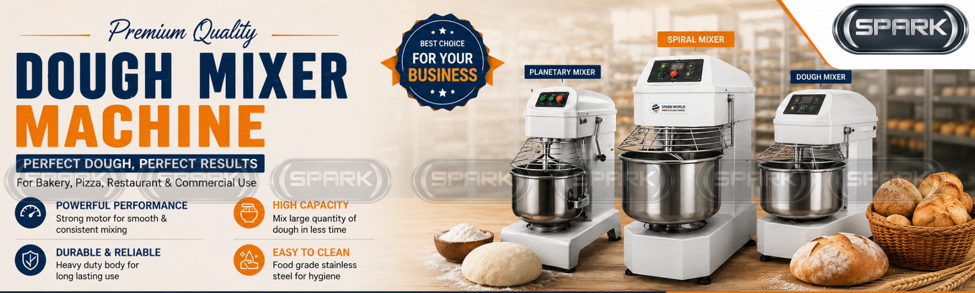 Dough Mixer Machine Price in Nepal – Commercial Bakery & Spiral Mixer Guide