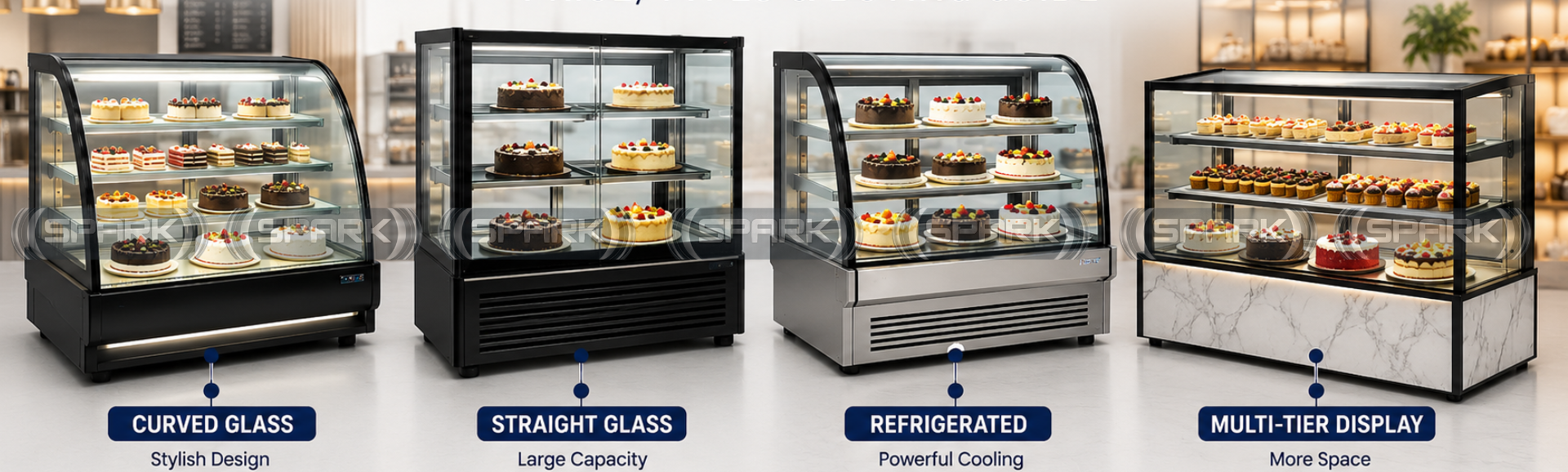 Cake Display Showcase in Nepal | Price, Types & Buying Guide