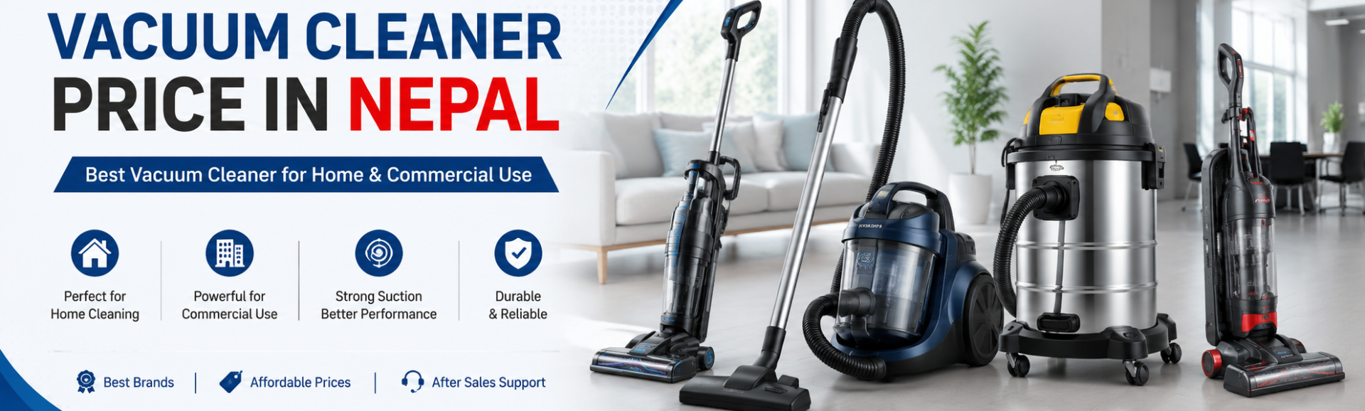 Vacuum Cleaner Price in Nepal | Best Vacuum Cleaner for Home & Commercial Use